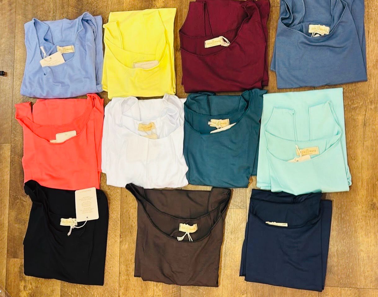 Julia Wang Basic Top Kurz One Size  div.Farben