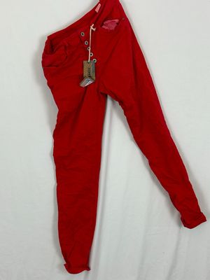 Melly &amp; Co Jeans Hose 5 Knopf S - M Uni