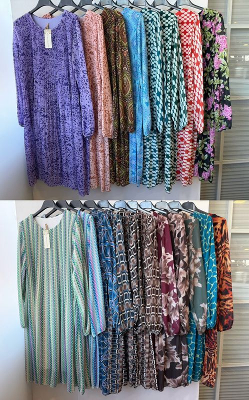 Julia Wang Plissee Kleid One Size Print div. Farben