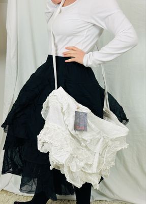 Ewa i Walla Tasche Lottis White One Size Cotten 77627 SS26