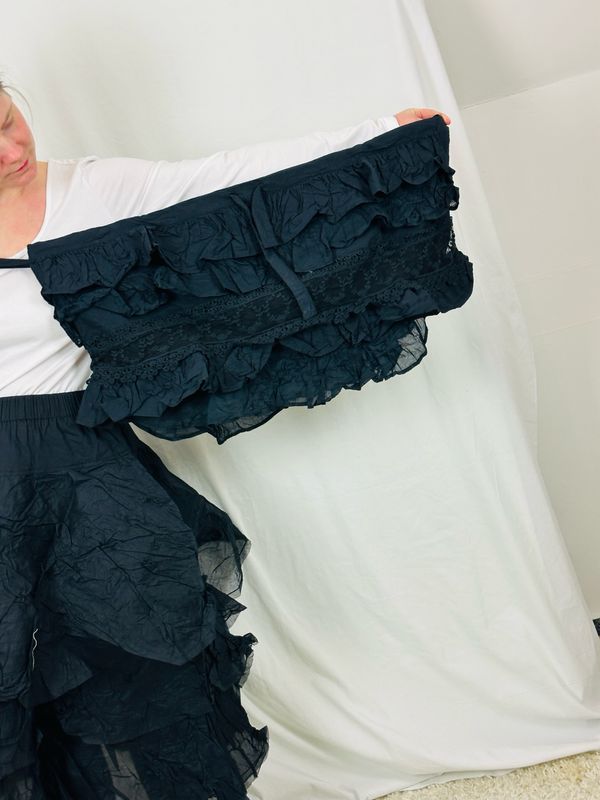 Ewa i Walla Tasche Lottis Black Cotten One Size 77627 SS26