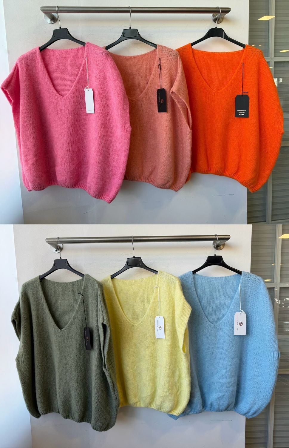 Julia Wang Pullunder Uni One Size div. färben