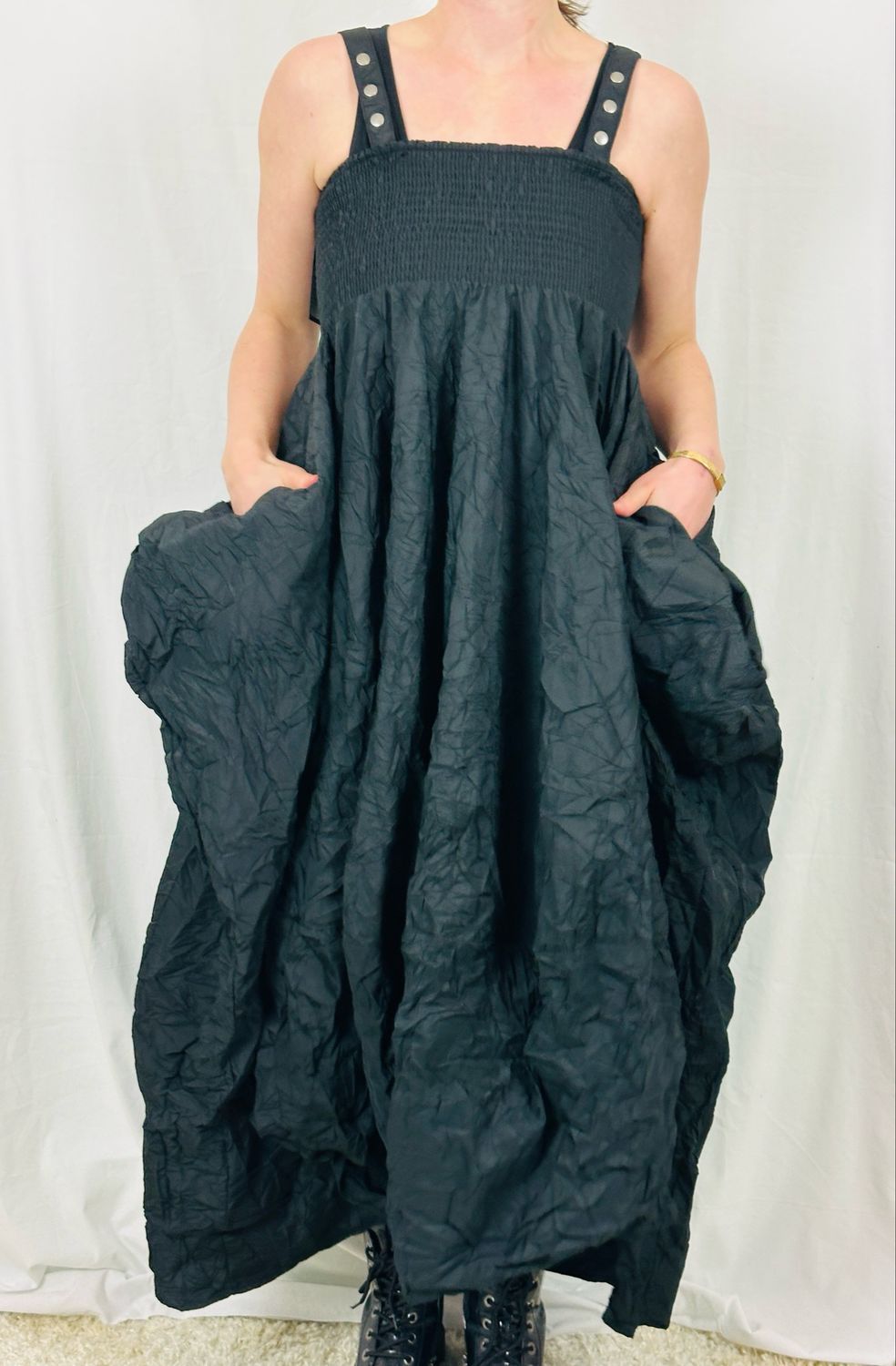 Pluslavie/PLÜ Short T Dress Lxetr Black 1152 SS26