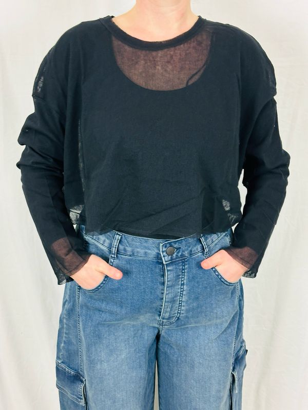 Pluslavie/PLÜ Snuggle Shirt Mash One Size SS26 Black 5070