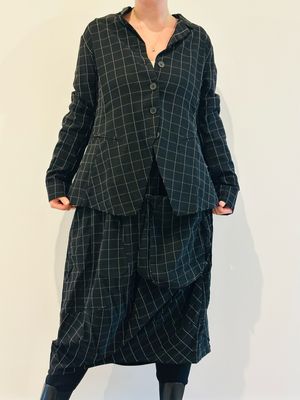Rundholz Black Label Jacke Black Check