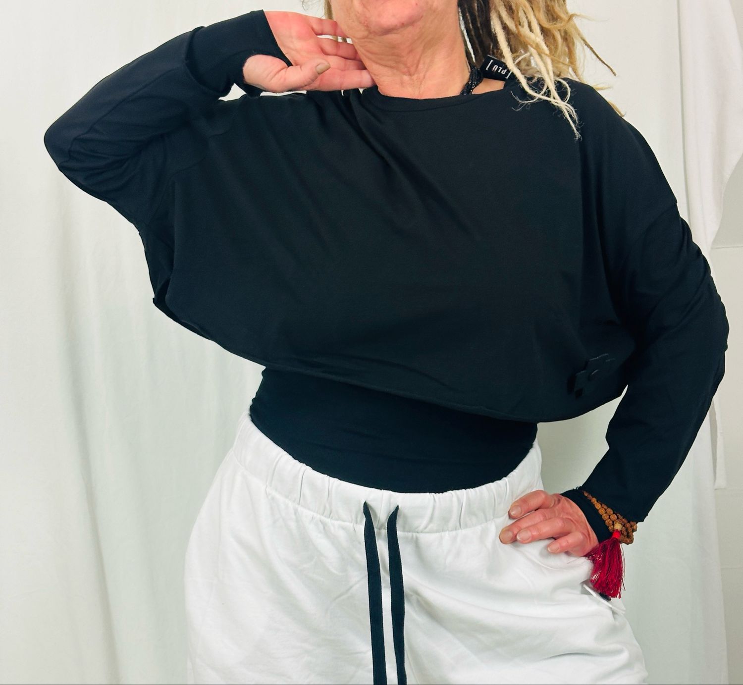 Pluslavie/PLÜ Snuggel Shirt Black 5080 SS26