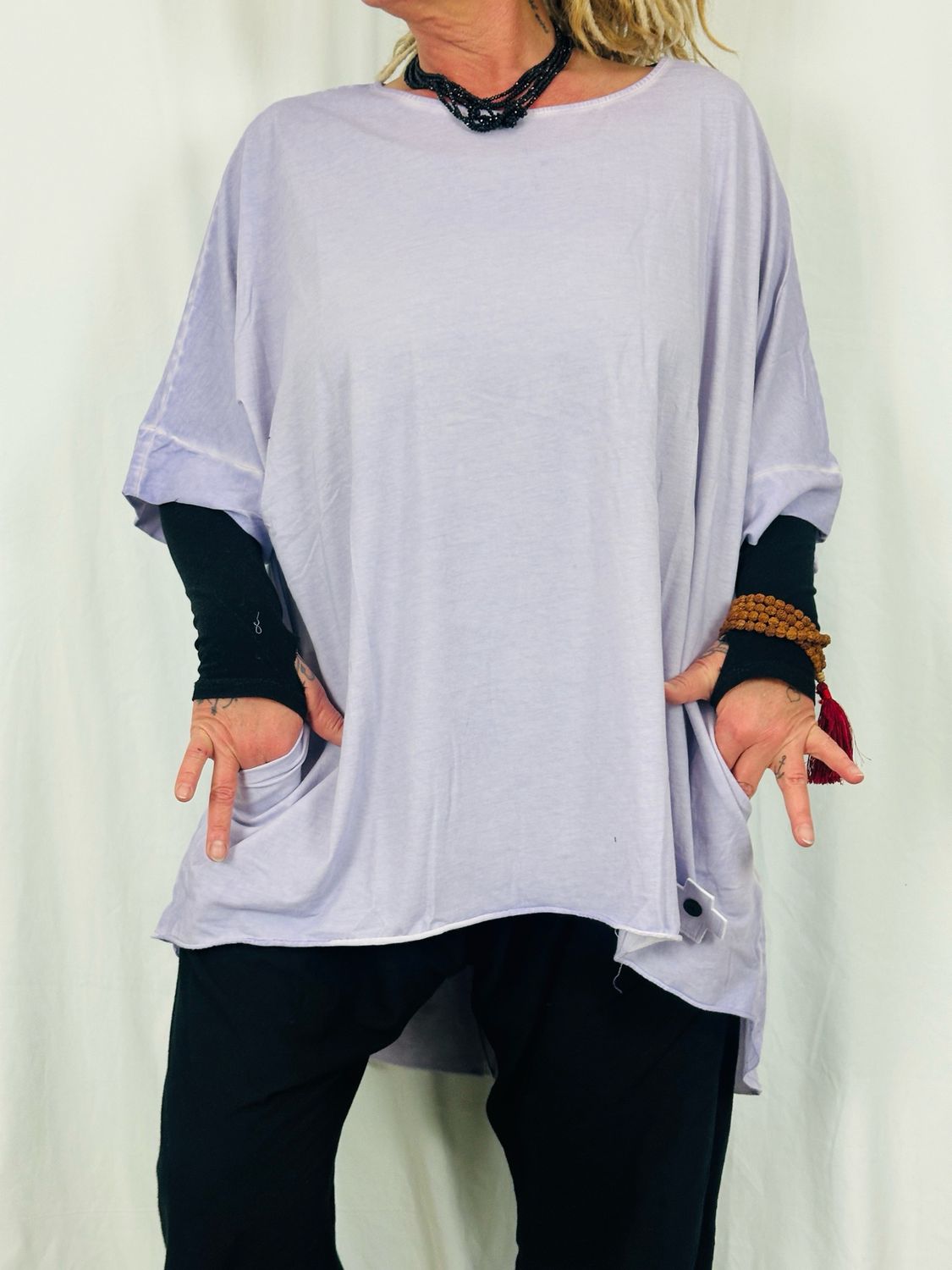 Pluslavie/PLÜ Big Shirt Vio One Size 5079 SS26