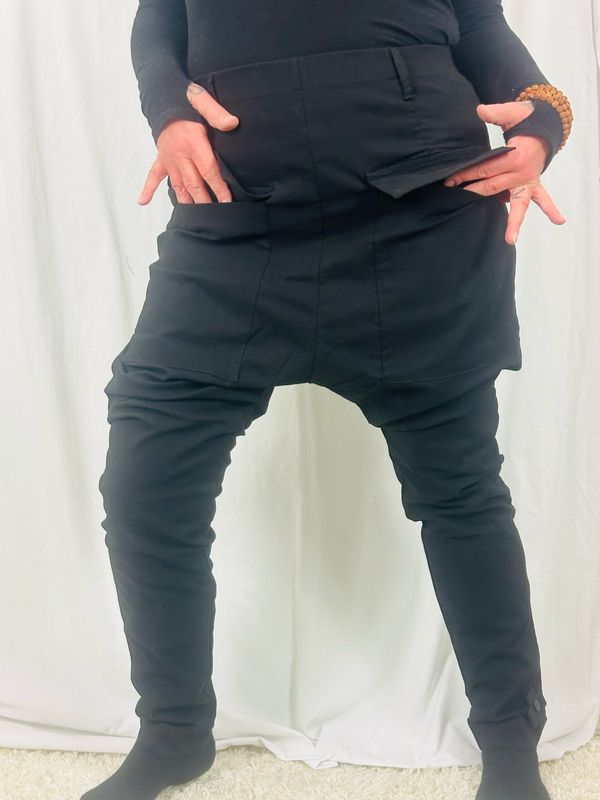 Pluslavie/PLÜ Pocket Pant Black 10008 SS26