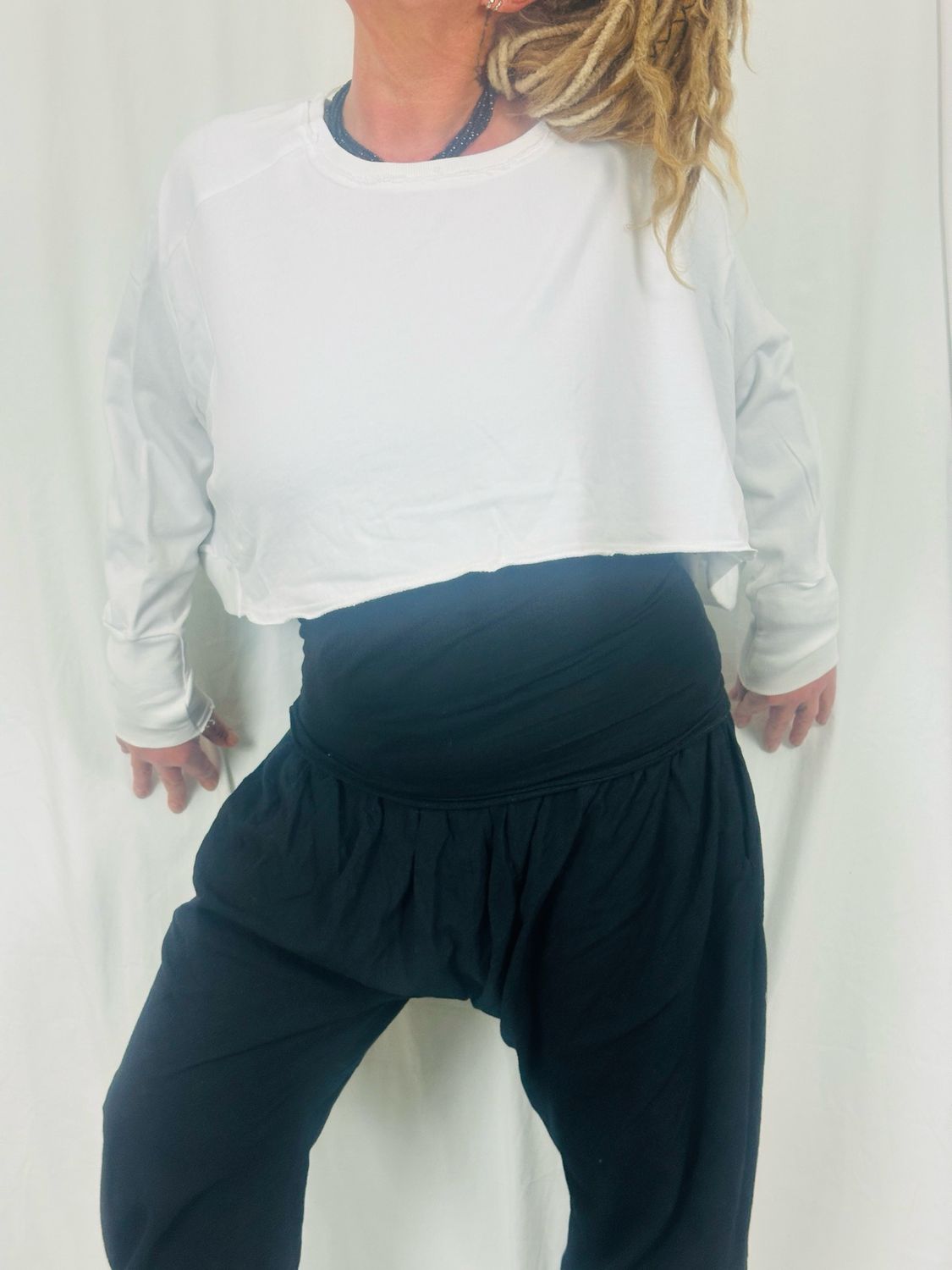 Pluslavie/PLÜ Wideshortshortswettr One Size White With White Plus SS26 2101