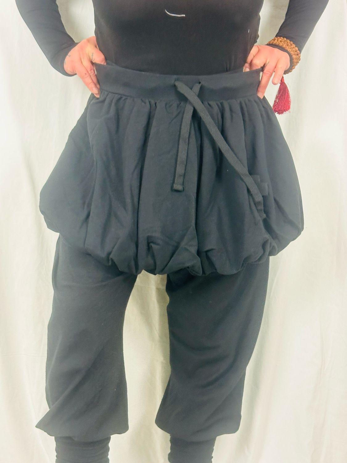 Pluslavie/PLÜ Sweat Skirt Black SS26 3038
