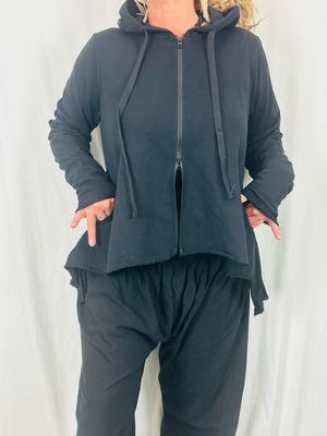 Pluslavie/PLÜ My Sweat Hoodie Black 2119 SS26 Pluslavie/PLÜ My Sweat Hoodie Black 2119 SS26