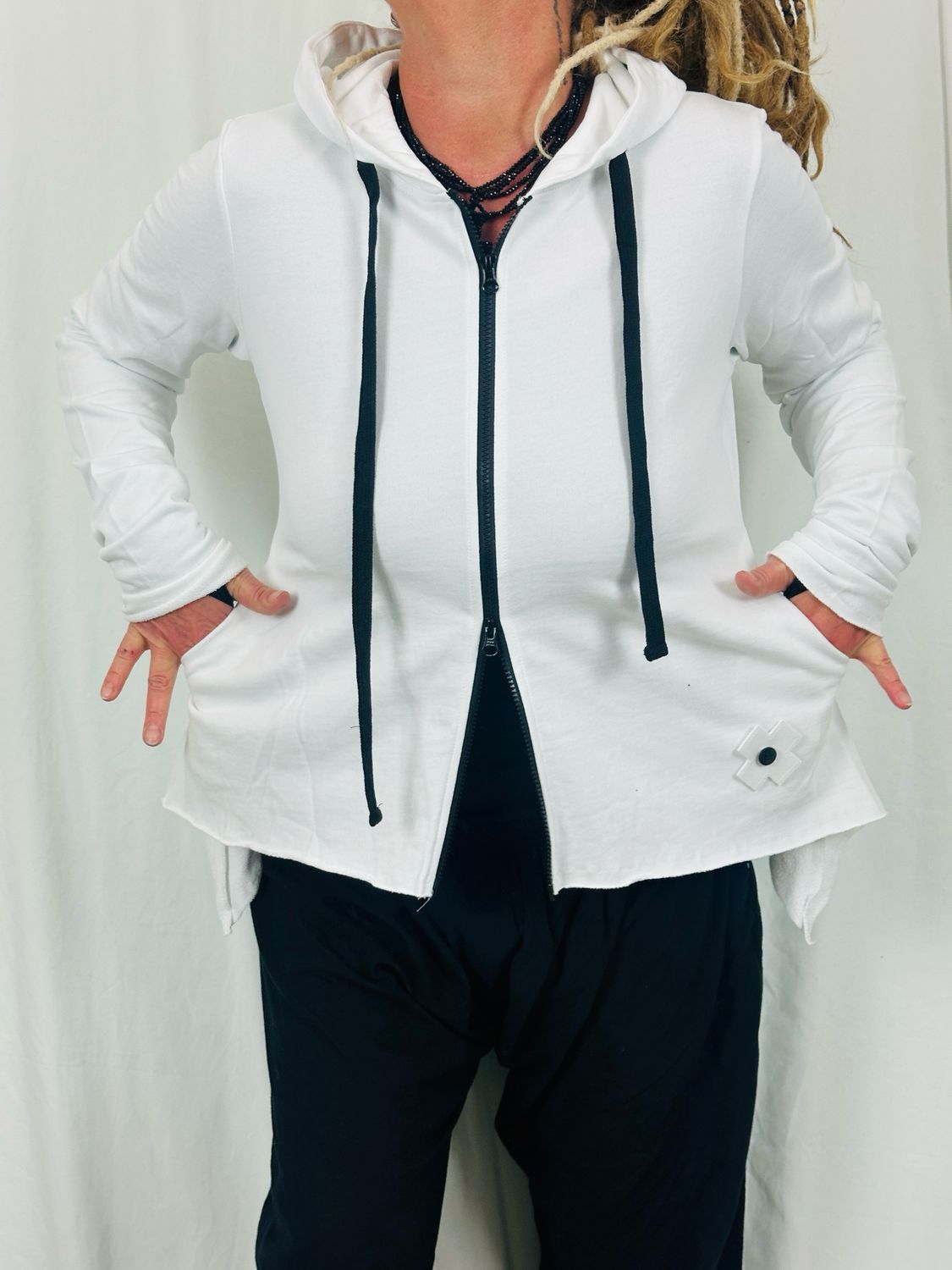 Pluslavie/PLÜ My Sweat Hoodie White SS26 2119 M