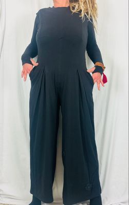 Pluslavie/PLÜ Jumbosuit Black SS26 10007