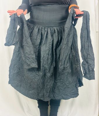 Pluslavie/PLÜ Bow Dress Black SS26 1155