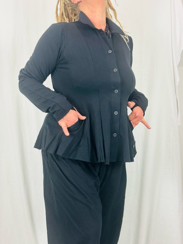 Pluslavie/PLÜ La Belle Sweat Black SS26 2115