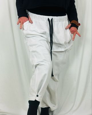Pluslavie/PLÜ A Sweatpant White SS26 10001