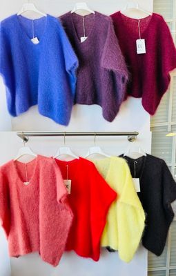 Julia Wang CLX Pullunder One Size Kuschel div. Farben