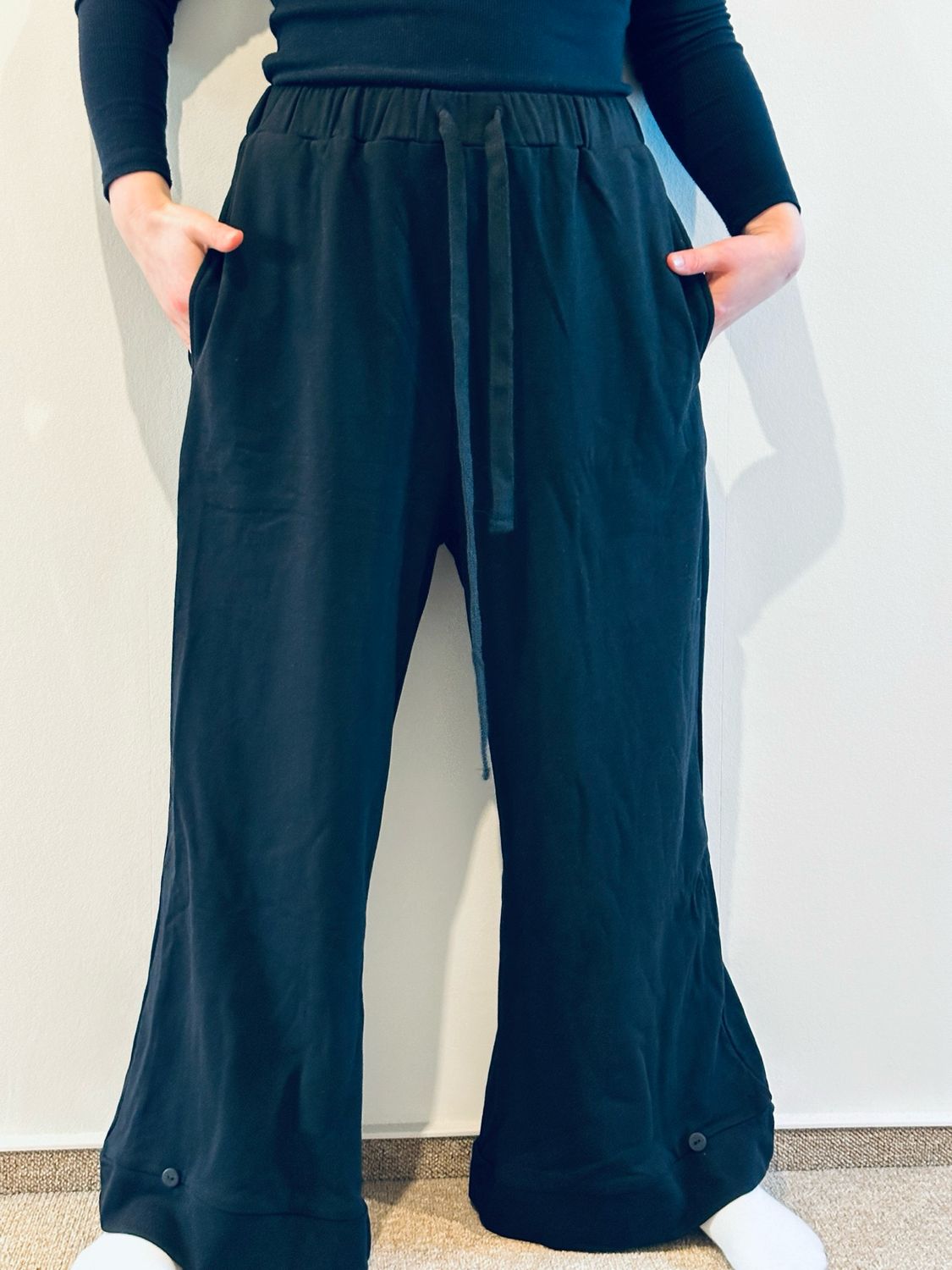 Pluslavie/PLÜ PLÜ Pant SS26 Black 10012 XS