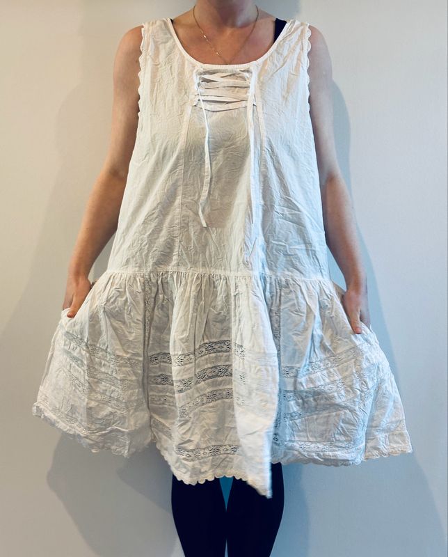 Ewa i Walla Tunika 33408 Vida SS26 Cotten White