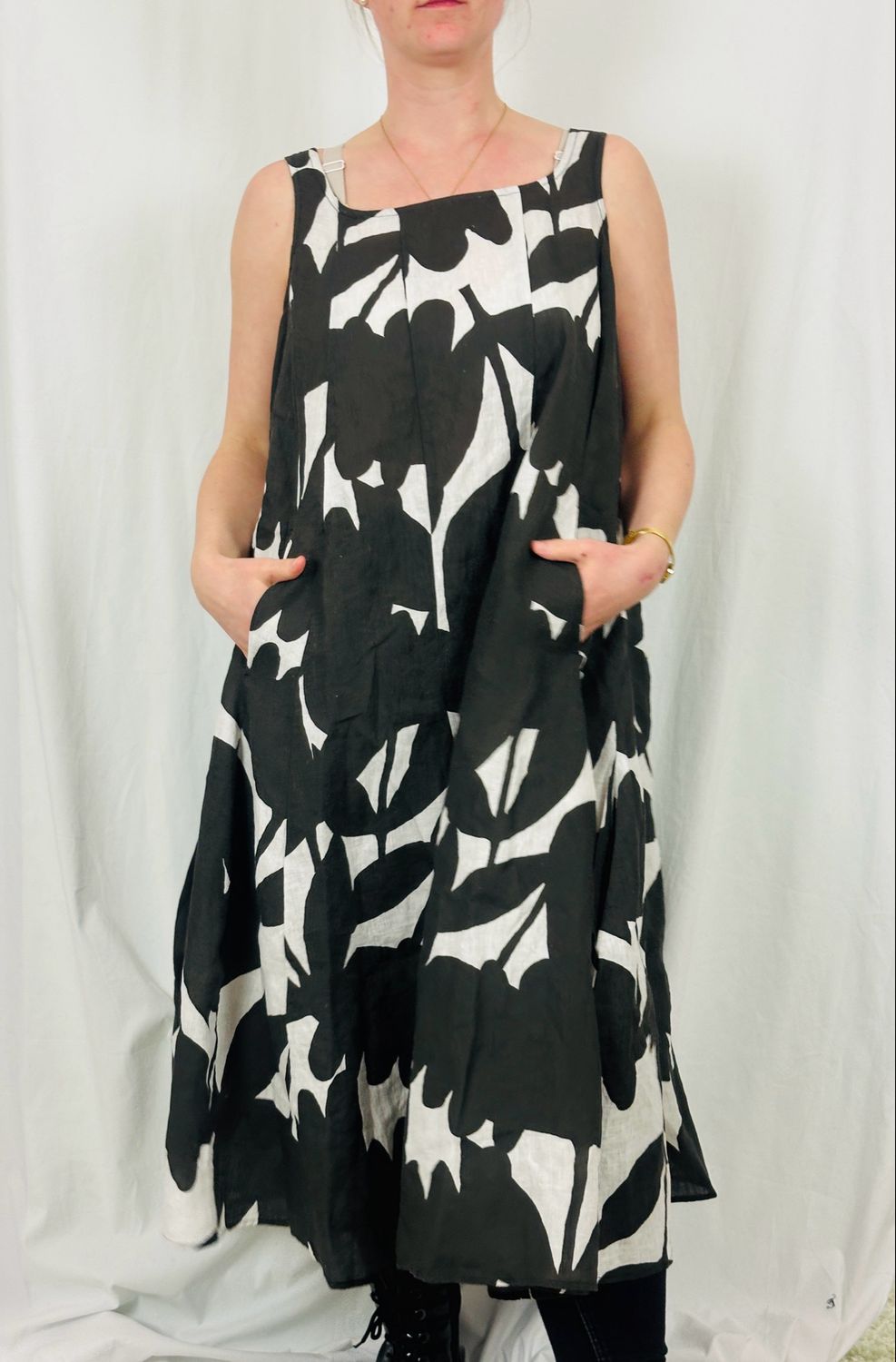 Rundholz Black Label Kleid Black Print SS26 3550907