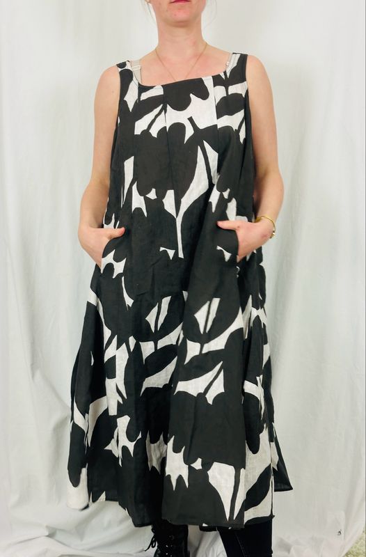 Rundholz Black Label Kleid Black Print SS26 3550907