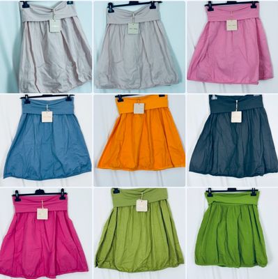 Julia Wang Ballonrock Baumwolle Uni One Size div. Farben Julia Wang Ballonrock Baumwolle Uni One Size div. Farben