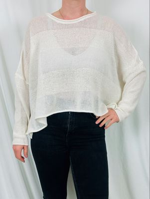 Rundholz Black Label Pullover Offwhite 3720703 SS26