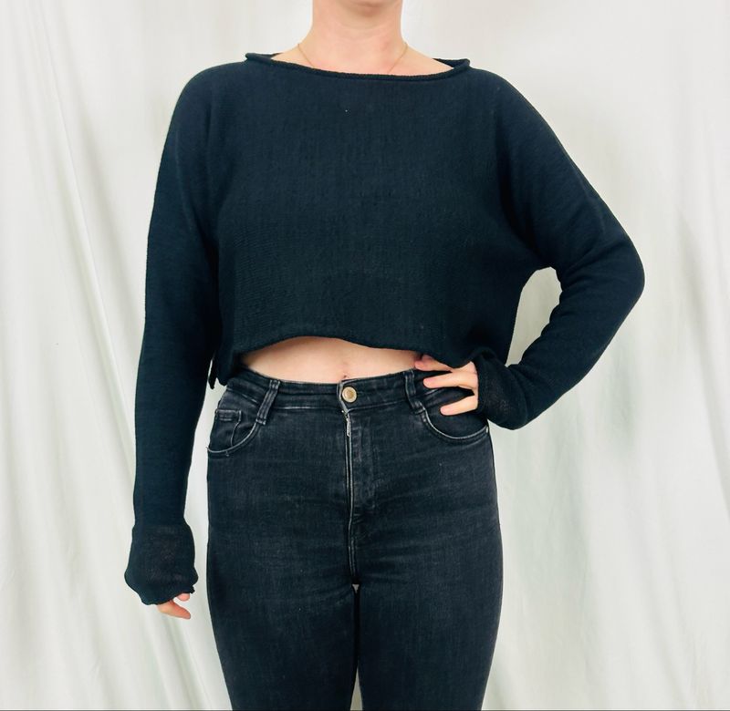 Rundholz Black Label Pullover 3720706 Black SS26