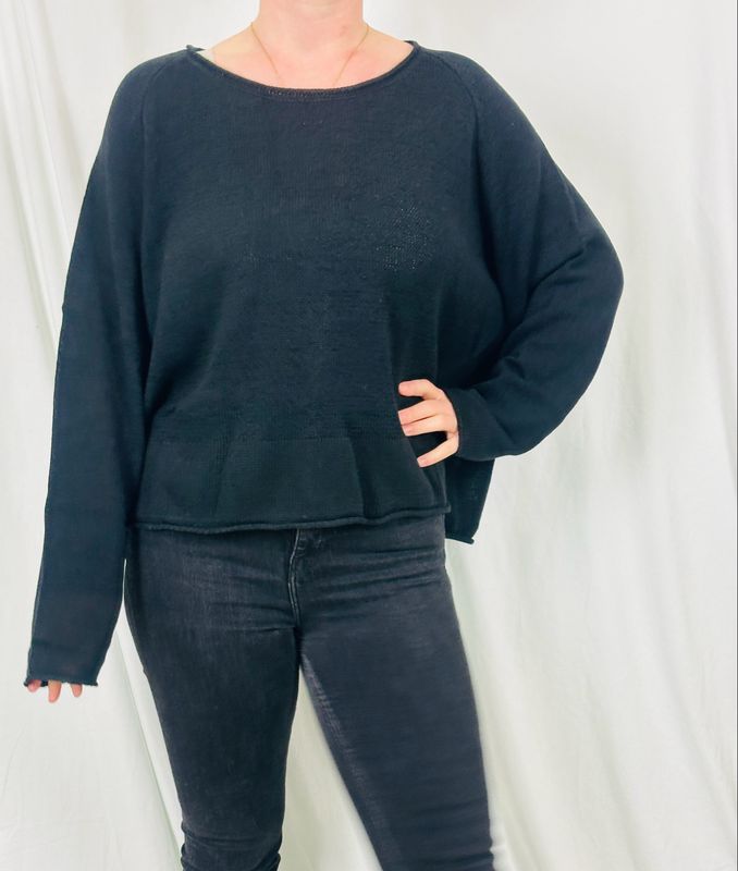 Rundholz Black Label Pullover SS26 Black 3720701 One Size