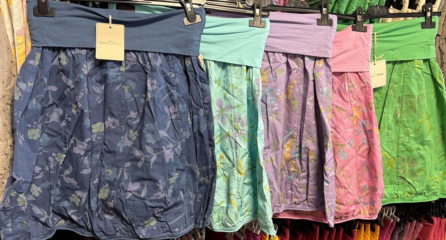 Julia Wang Ballonrock Blume One Size div. Farben