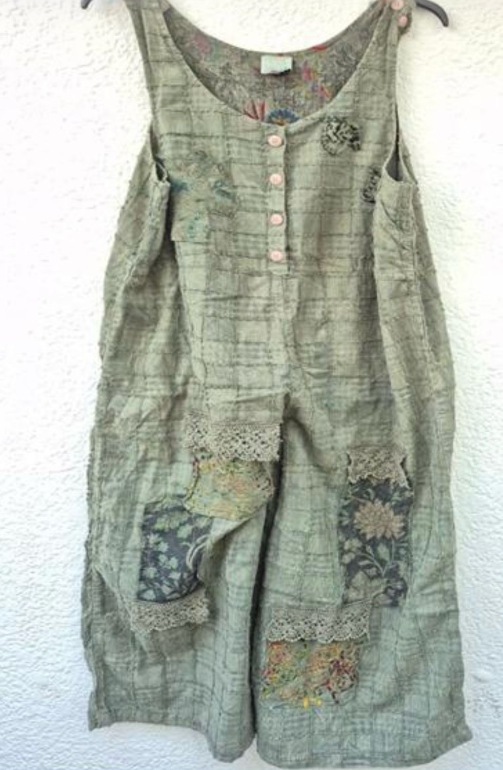 JLS Original Baumwolle Hose Latz One Size