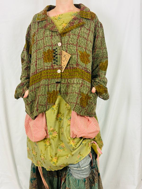 JLS Jacke Baumwolle Taschen One Size
