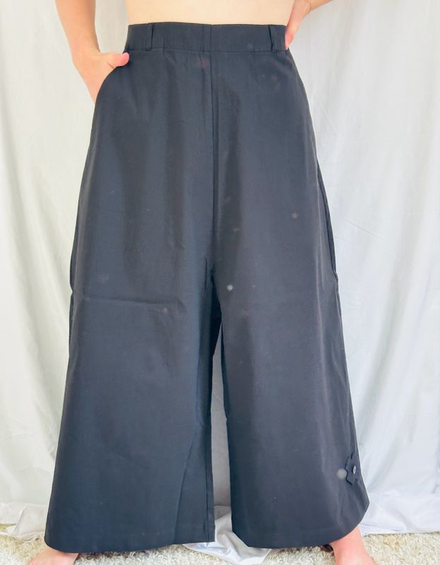 Pluslavie/PLÜ Soft Volume Pant Black 10035 AW26