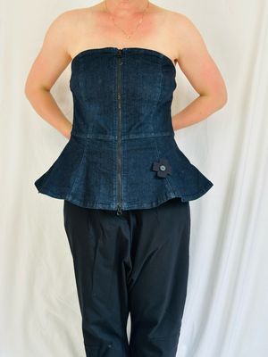 Pluslavie/PLÜ Blue Shape Darkblue Top 4037 AW26