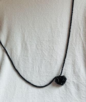 Pluslavie/PLÜ Across Deluxe Haert Long Black One Size 1538