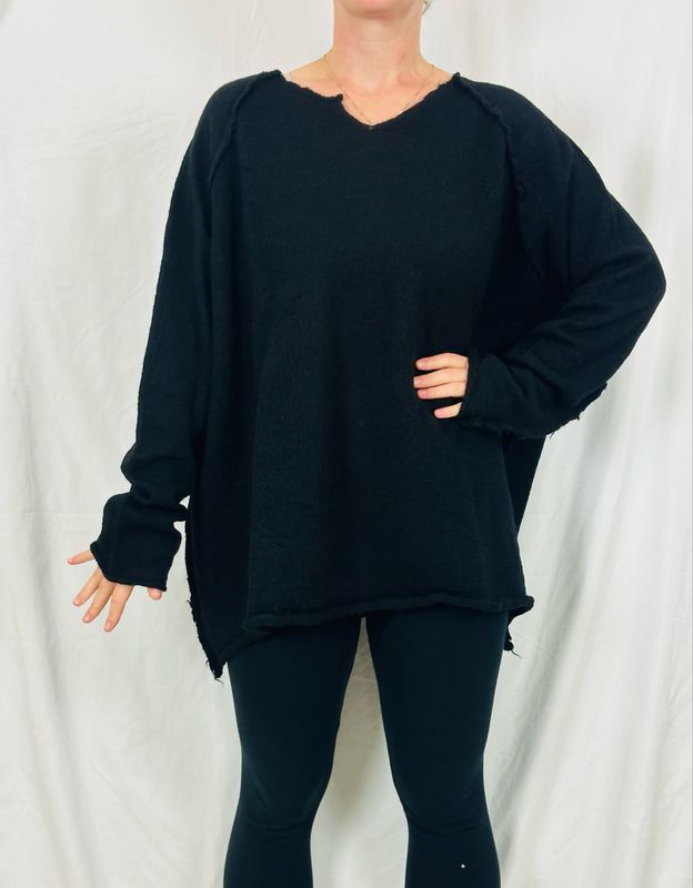 Rundholz Black Label Pullover 3890702 Black