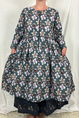 Ewa i Walla Kleid Alicia Flower Cotten 55972 AW26 Original