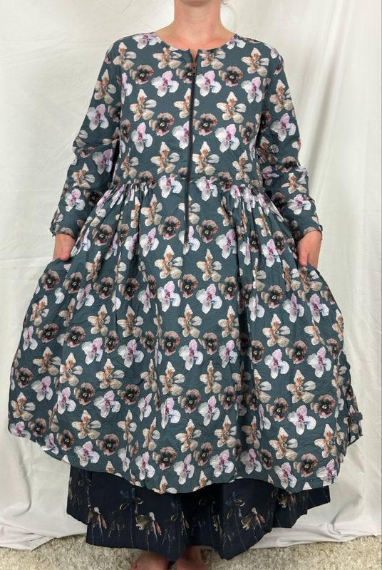 Ewa i Walla Kleid Alicia Flower Cotten 55972 AW26 Original