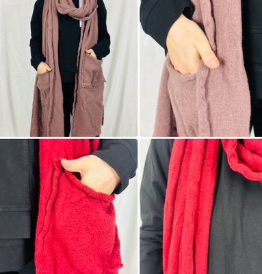 Rundholz Black Label Strickschal 100% Wolle div. Farben One Size 226A/W26