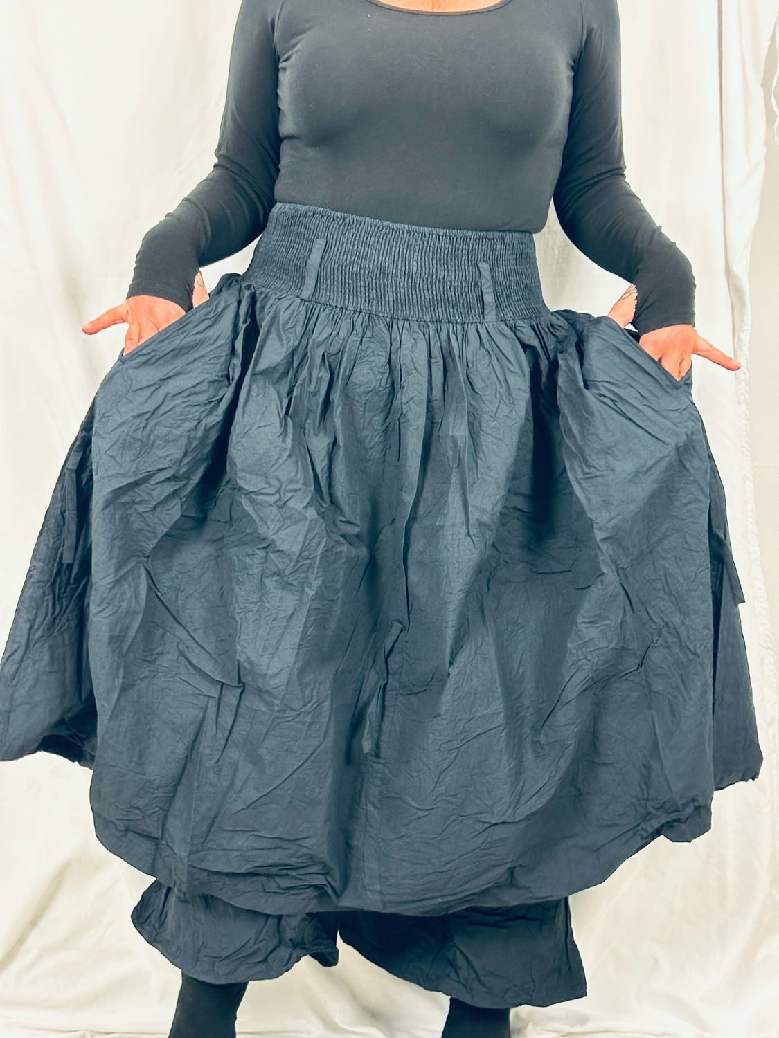 Ewa i Walla Rock Frigga Black Cotten 22333 AW26 One Size