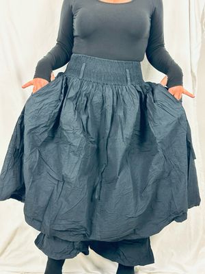 Ewa i Walla Rock Frigga Black Cotten 22333 AW26 One Size