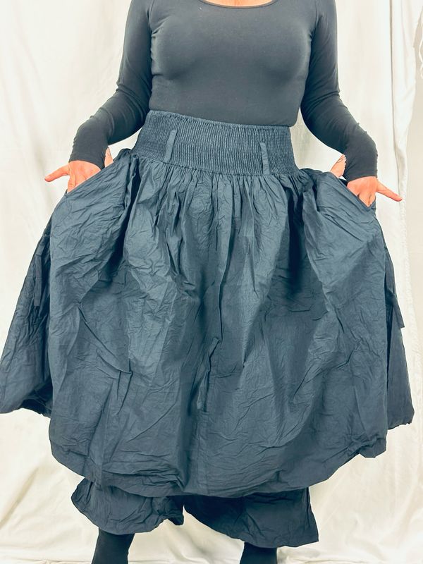 Ewa i Walla Rock Frigga Black Cotten 22333 AW26 One Size