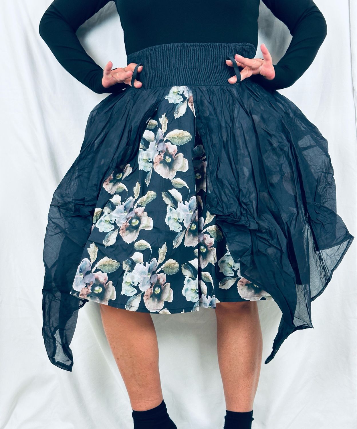 Ewa i Walla Rock Marbel Cotten Flower Original One Size 22340 AW26
