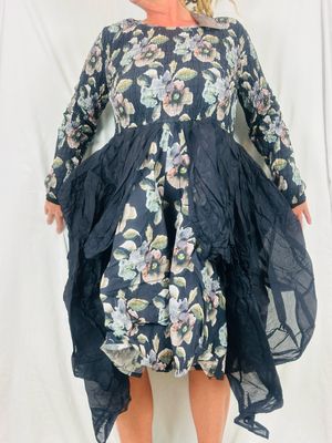 Ewa i Walla Kleid Jonna Cotten Flower 55979 AW26 Ewa i Walla Kleid Jonna Cotten Flower 55979 AW26