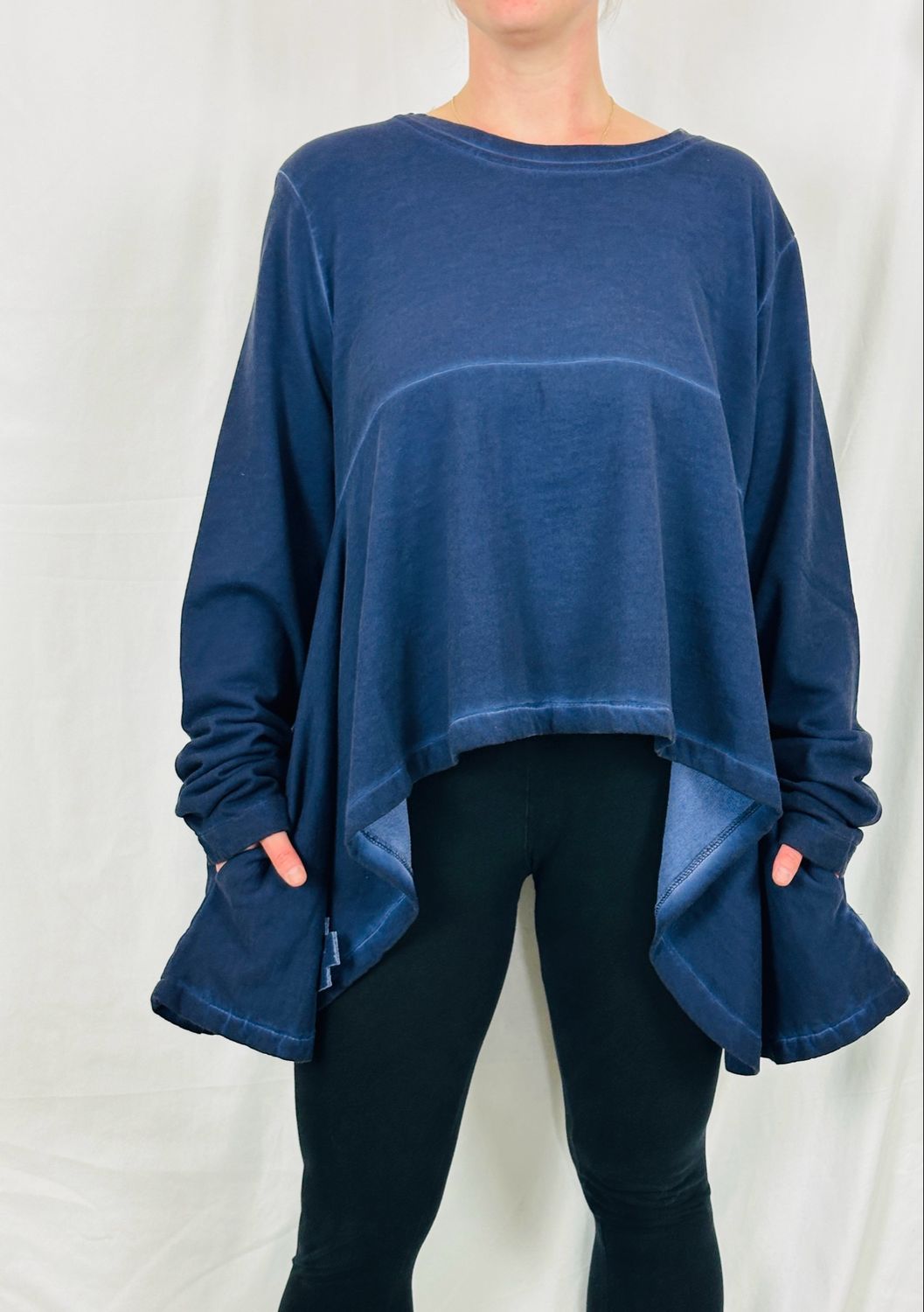Pluslavie/PLÜ Circle Sweat Ocean 2135 AW26