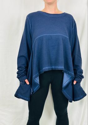 Pluslavie/PLÜ Circle Sweat Ocean 2135 AW26