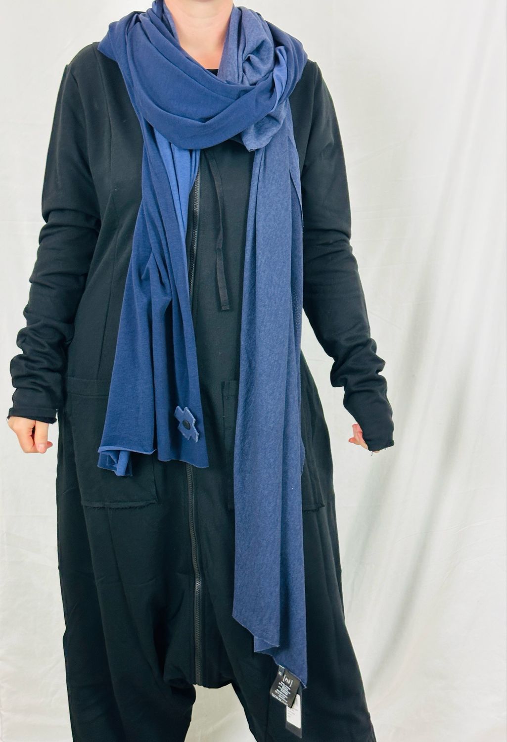 Pluslavie/PLÜ Mesh Scarf Ocean One Size 1763 AW26