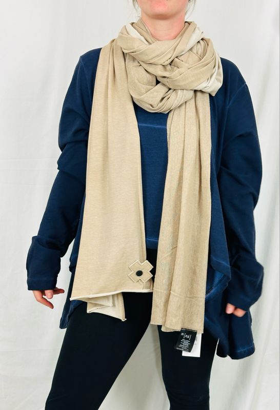 Pluslavie/PLÜ Mesh Scarf Desert One Size 1763 AW26