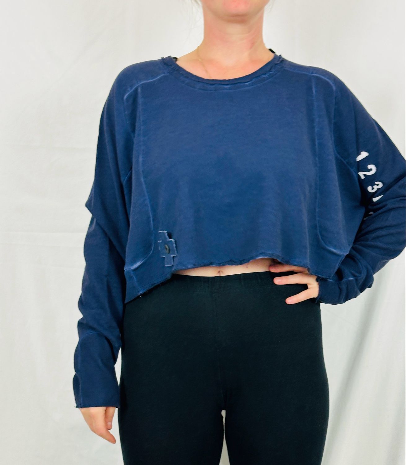 Pluslavie/PLÜ Shortshortsweattr One Size Ocean Print 2137 AW26