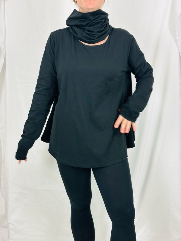 Pluslavie/PLÜ No Turtleneck Shirt Black 5093 AW26